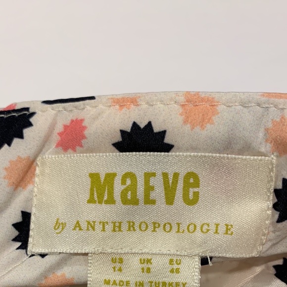 Anthro Maeve Bow-Tie One-Shoulder Tank - Picture 6 of 12